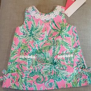 Lilly Pulitzer Prosecco Pink Baby Lilly Shift